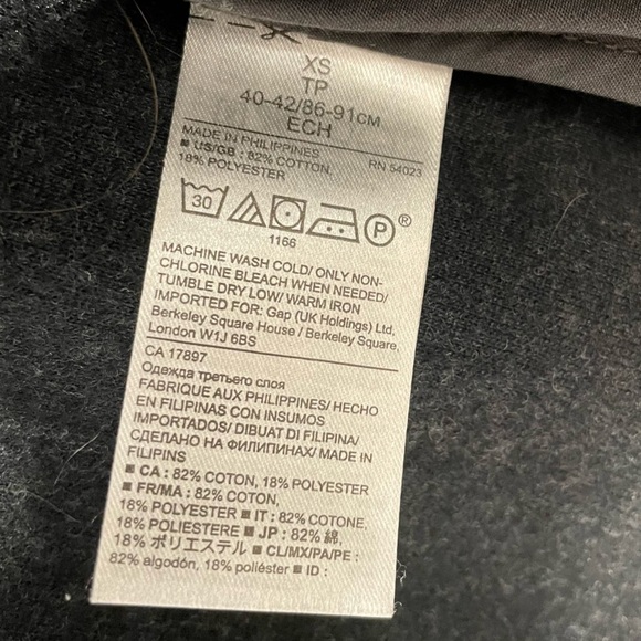 Banana Republic Grey Shacket - Picture 6 of 7